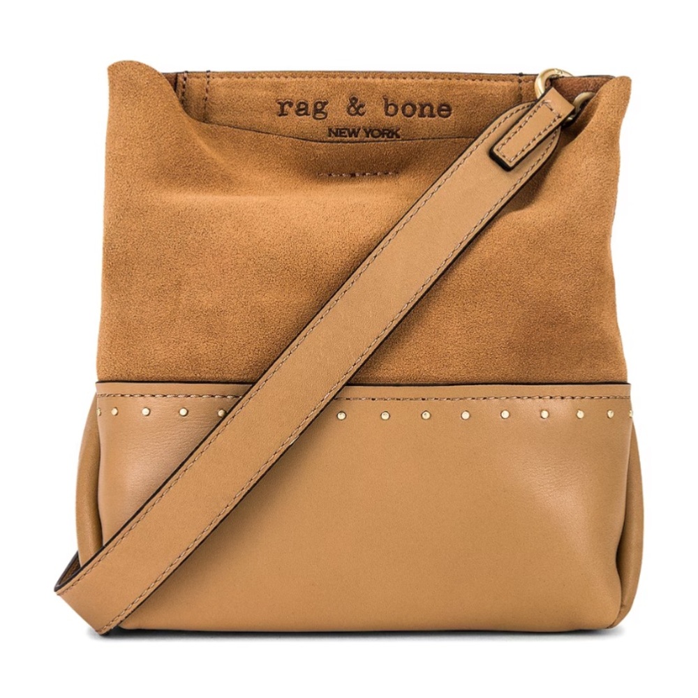 Rag & Bone Crossbody bag tan suede